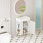 Meuble-lavabo à tablette ouverte autoportant Garman