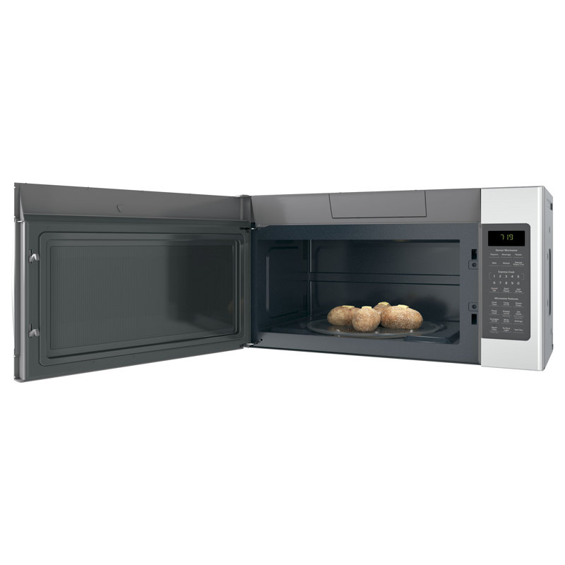 GE Appliances 30" 1.9 cu. ft. Over-the-Range Microwave with Sensor Cooking, Stainless Steel