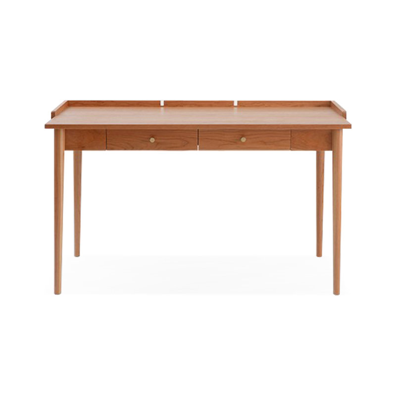 Bureaux rectangulaires en bois massif cerisier, H 29,53 po x l 47,24 po x P 24,41 po