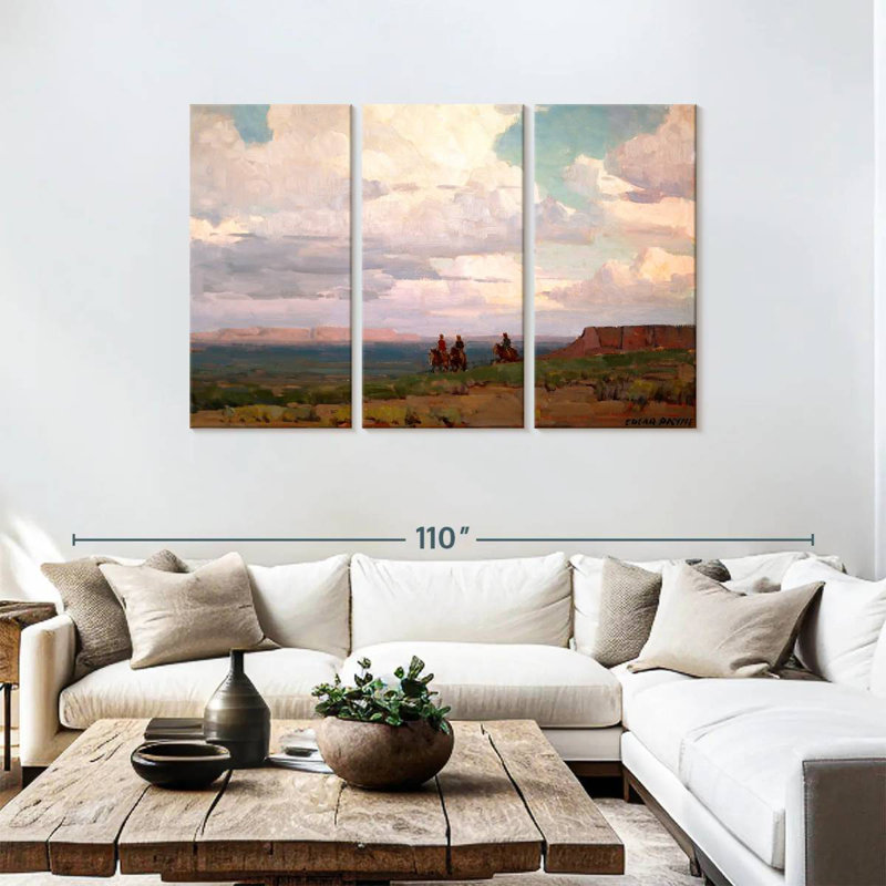 Lelar Near Canyon De Chelly, 48" H x 74" W