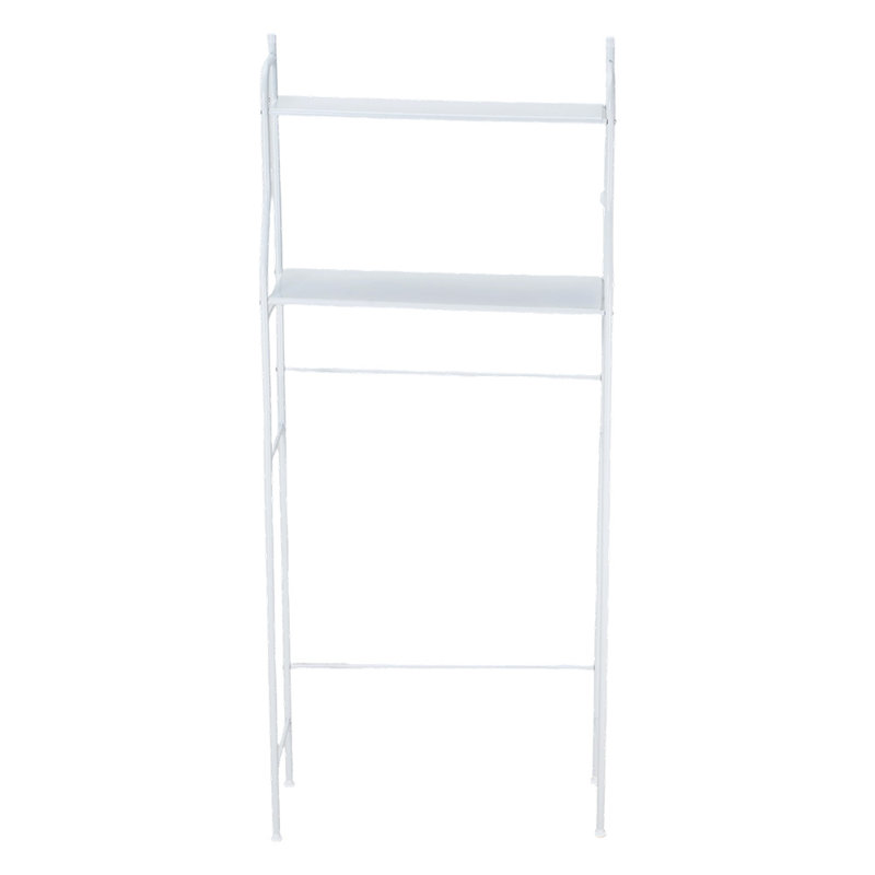 Steel Freestanding Bathroom Shelves, White