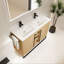 Meuble-lavabo 48 po avec deux lavabos et supports de rangement-121092972