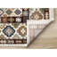 Tapis rouge rustique traditionnel Marranda-1795579837