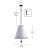 Erasme 3 - Light Cone Pendant