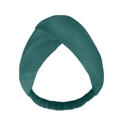 a hairband Faux Silk Multicolor Hairband Soft And Comfortable Available In Multiple Colors