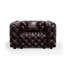 Faux Leather Accent Chair