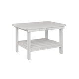 Berlin Gardens Natural Seashell Rectangle Coffee Table