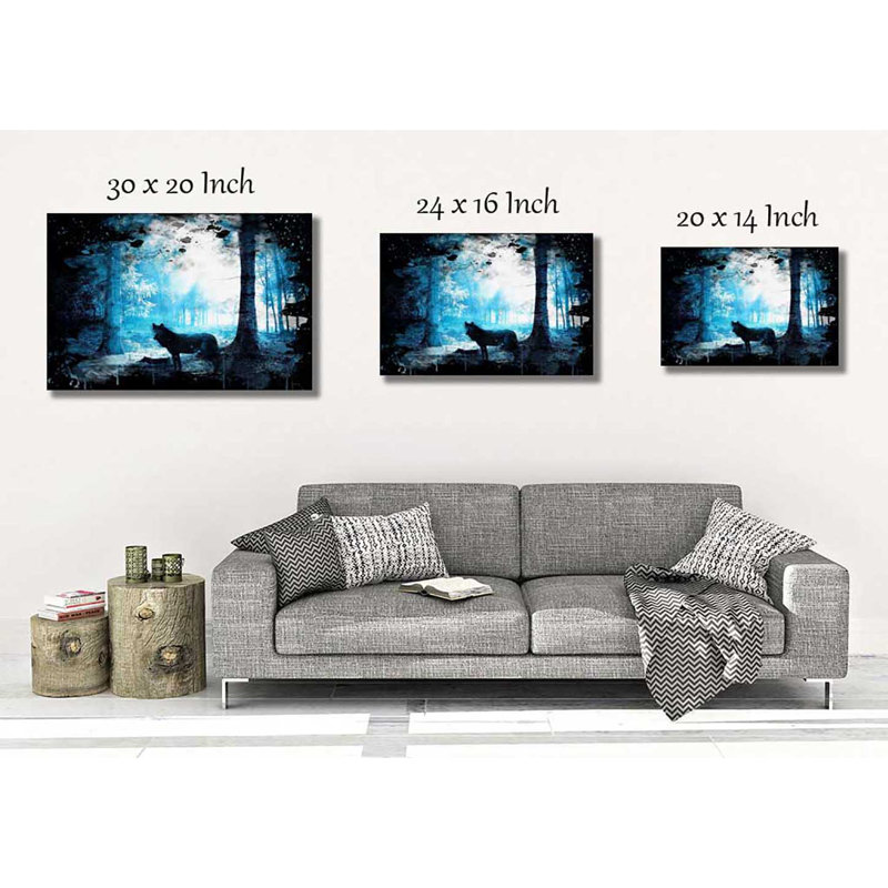Wrapped Canvas Print, 40cm H x 60cm W