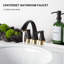 Robinet de salle de bain à ensemble central avec bonde-72244183