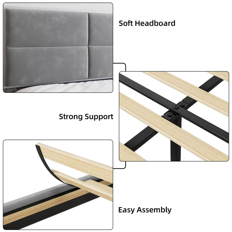 Nechemiah Bed, Full/Double