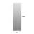 59 x 16 Inch Rectangular Full Length Wall Mirror