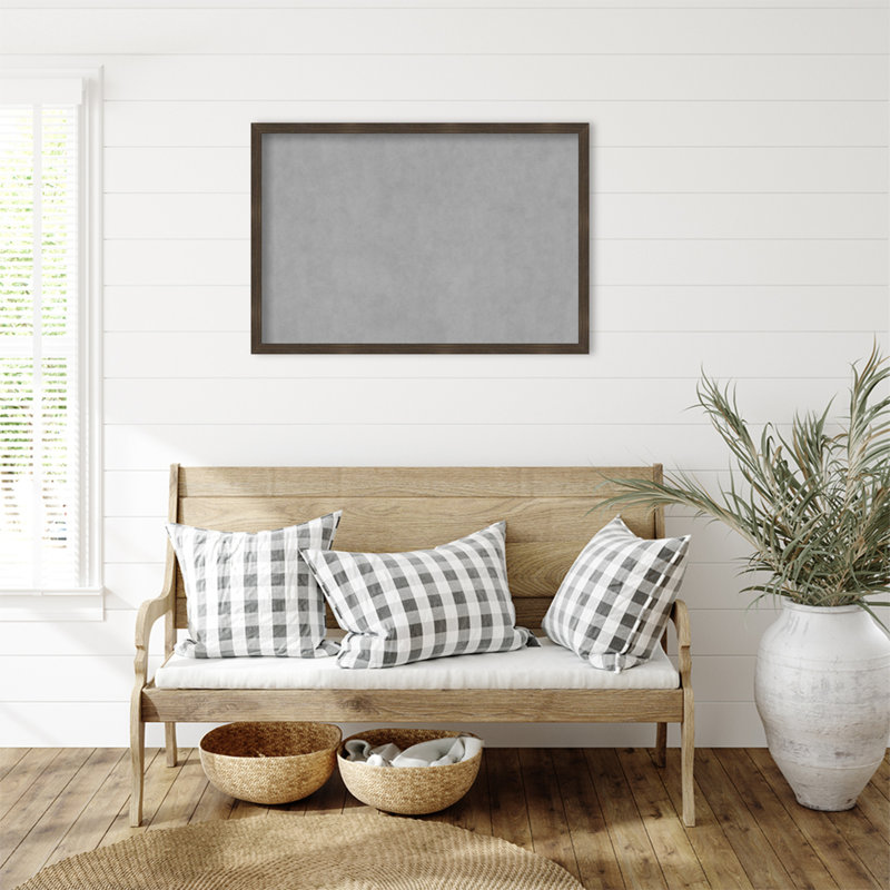 Tableau magnétique Musa Woodgrain, H 26 po x l 38 po