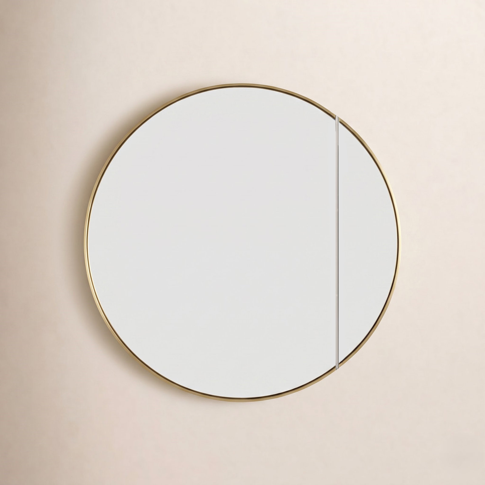 Juno Surface Medicine Cabinet, Satin Brass
