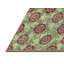 Tapis vert/brun à motifs-1741416901