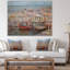 Red Boads In Vintage Village - Imprimé mer et rivage-34272886-34272888