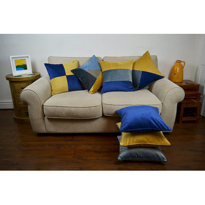 Patchwork Square Cushion