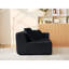 Canapé en L 104 po en forme de L, rembourré modulaire, chenille innovante, sans assemblage, deux ensembles, antidérapant, assise profonde, cinq coussins, large, facile à nettoyer pour la chambre à coucher,-1111006974-1111006975
