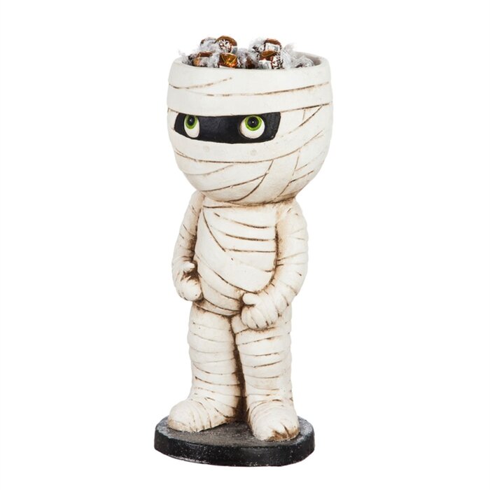 Evergreen Enterprises, Inc Mummy Candy Bowl Garden Figurine & Reviews ...