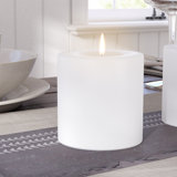 Unscented Pillar Candle