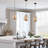 1-Amber dimmable glass pendant light