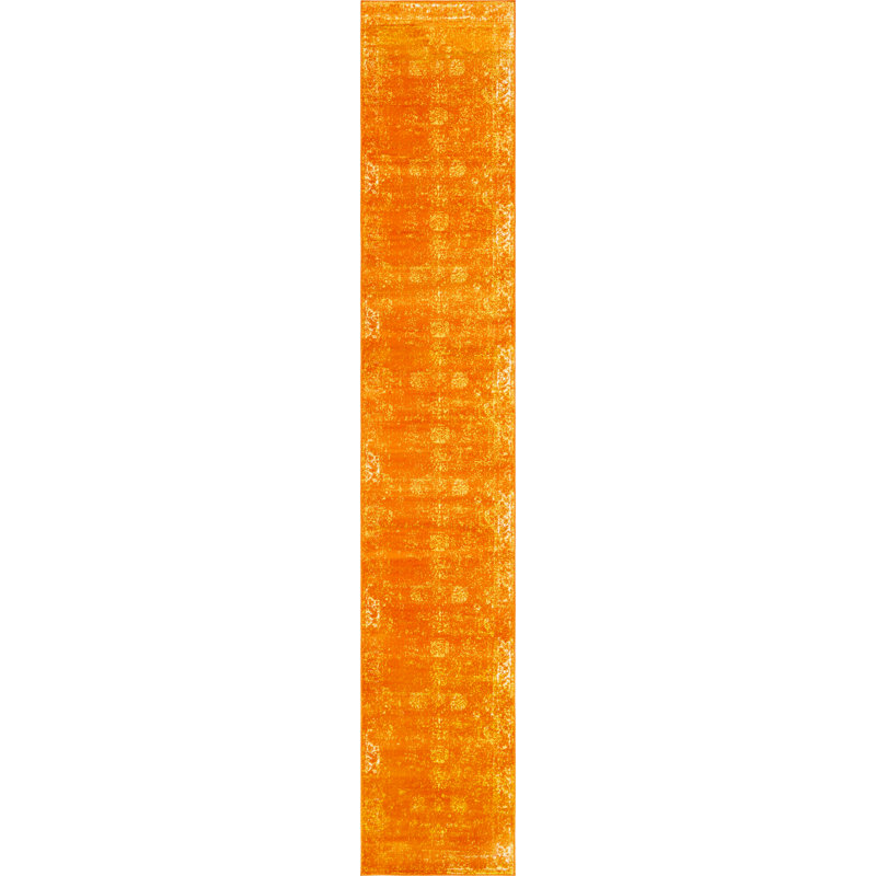 Floral Area Rug, Runner 99 x 599cm