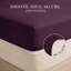 Ensemble de draps en bambou ultra doux - ensemble de 4 pièces - infroissable - feuilles de refroidissement avec poches profondes-612286712-612286665