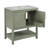 Bathroom Vanity with Ceramic Sink And Versatile Storage
