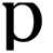 p