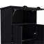 Armoire Dumas, chambre à coucher, noir-306511470