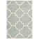 Tapis gris / ivoire en laine touffeté à la main à motif géométrique Carolene