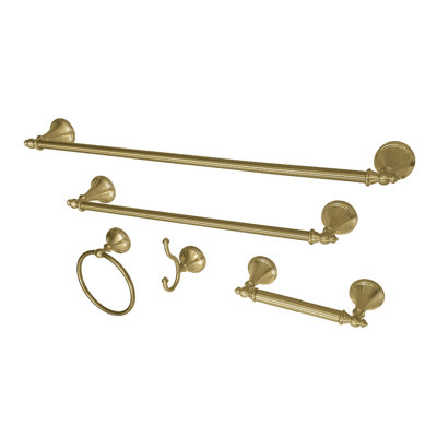 Naples 5 Piece Bathroom Hardware Set