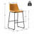 Daves 27.55" Bar & Counter Stool-1087949963