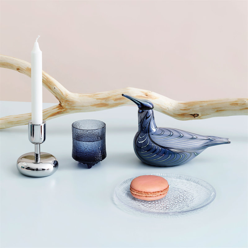 Nappula Metal Tabletop Candlestick, 7.2" H x 3.5" W x 3.5" D