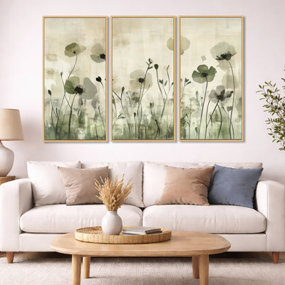 «Blooming Garden», art botanique sur toile