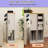 44" Gaming Console Storage Cabinet with Controller Hooks, White