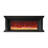 Black Solid Wood TV Cabinet Fireplace-1250392318-1250392307