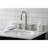 Kingston Brass Millennium Two-Handle 3-Hole Deck Mount Widespread Bathroom Faucet with Brass Pop-Up Drain-49401537-139085258