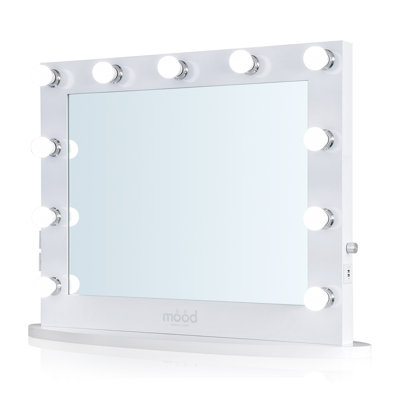 Amauriah Metal Flat Floor Mirror