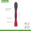 Grande cuillère à tartiner Tovolo - Viva magenta et gris anthracite-121727654-121727659