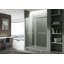 Porte de douche coulissante double sans cadre l 60 po x H 76 po Kahn-52233371