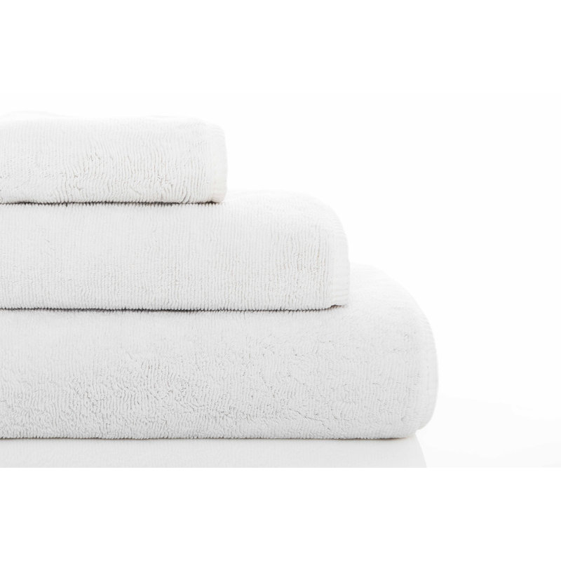 Linen Duo Hand Towel Set, White