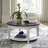 Colburn 3 Piece Solid Wood Living Room Table Set