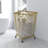 Metal Deep Set Metal Mesh Laundry Basket Storage Cart with Wheels and Handles-62972723-62972726