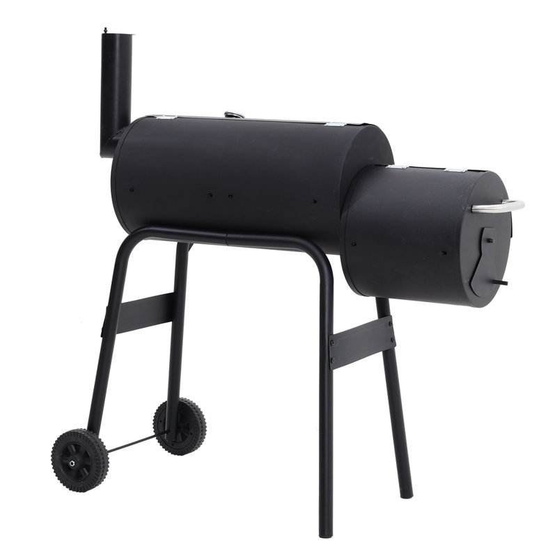 Dakota Fields Chromite 120cm W Charcoal Grill
