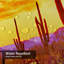 Rideau de douche Arizona Desert Cactus Sunset-848862888