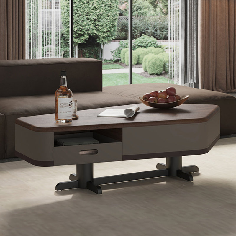Table basse Nordic Light, Brown / Black