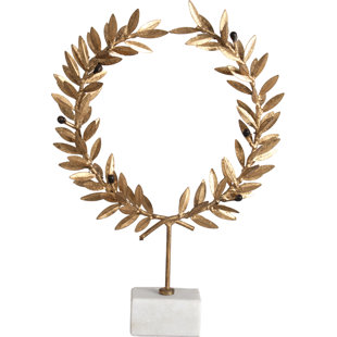 Couronne de 9,5 po sur pied Kotinos