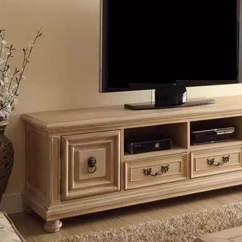 Meuble télé rustique en bois pour la campagne