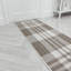 Runner Chequered Flatweave Area Rug-1028484735