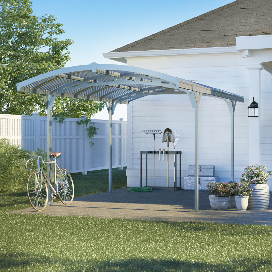 Palram Unisex Grey Carport Atlas 5000 Solar, Polycarbonate, L494.5 X W287.5 X H239 - Image 4